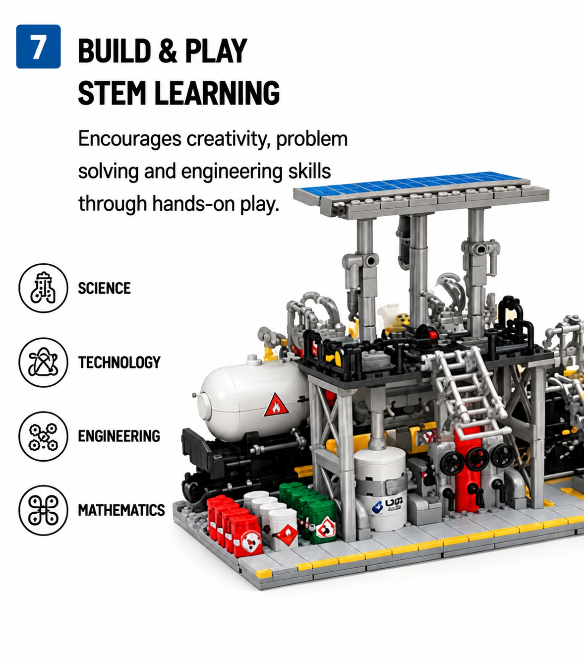 Natural Gas Storage Center Building Set