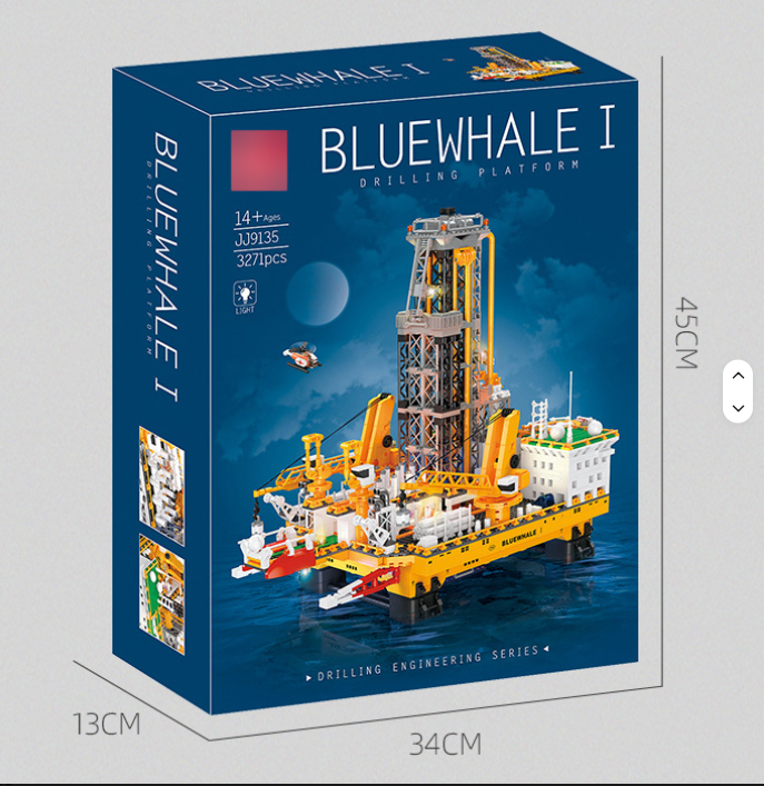 Offshore Oil Semi Submersible Drilling Platform