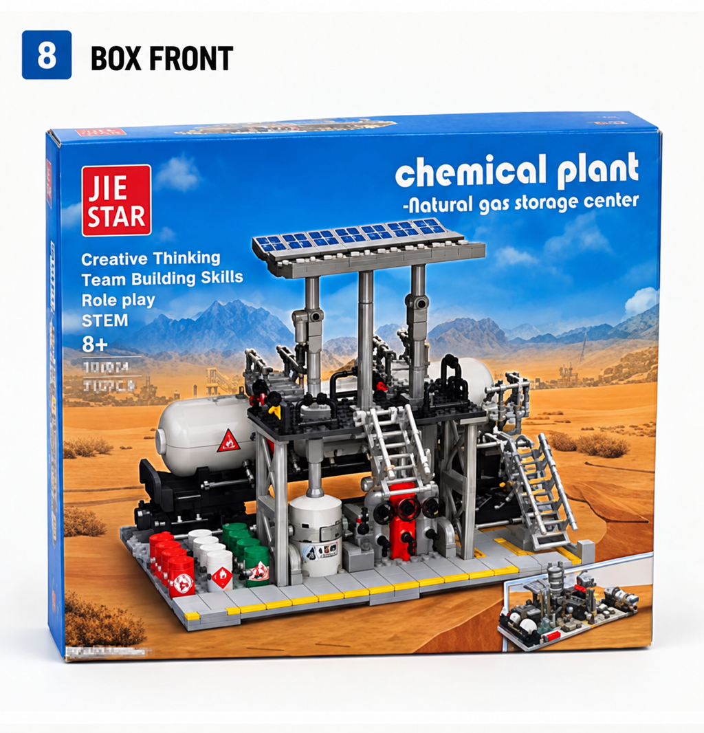 Natural Gas Storage Center Building Set