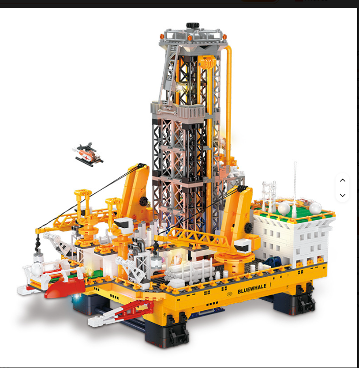 Offshore Oil Semi Submersible Drilling Platform