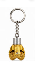 Oilfield Drill Bit Keychain – Rotating Roller Cone Design