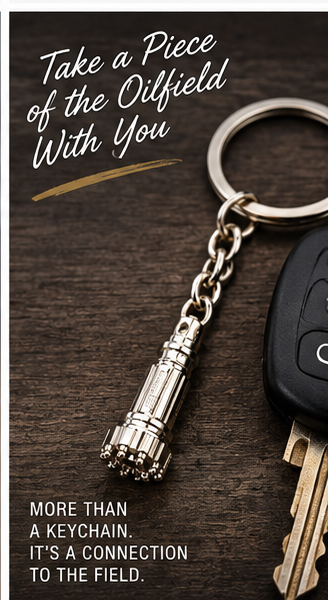 Mini Drill Bit Keychain