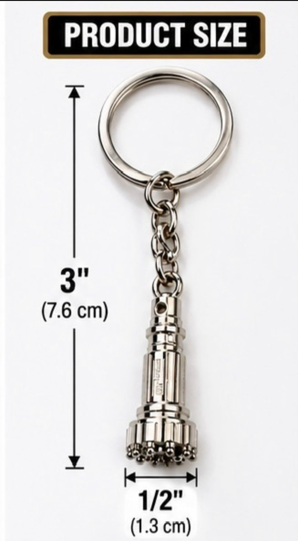 Mini Drill Bit Keychain