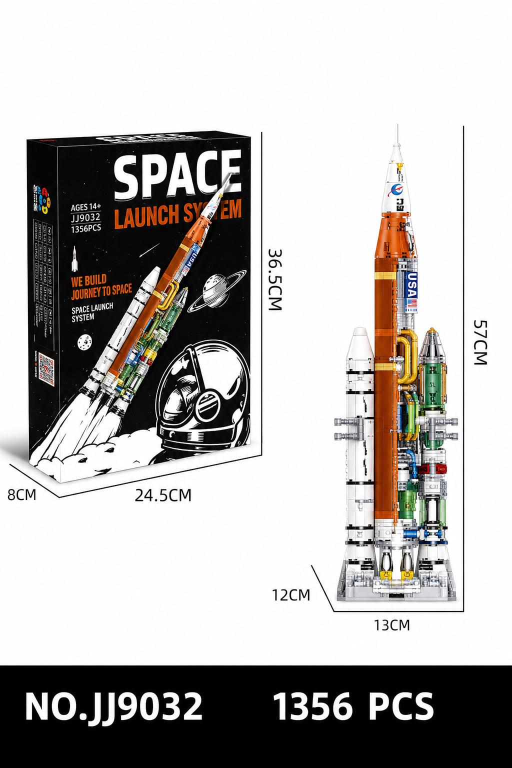 Rocket Launch Construction Building Block Sets Educational Toys Space Shuttle Adventure Building Sets