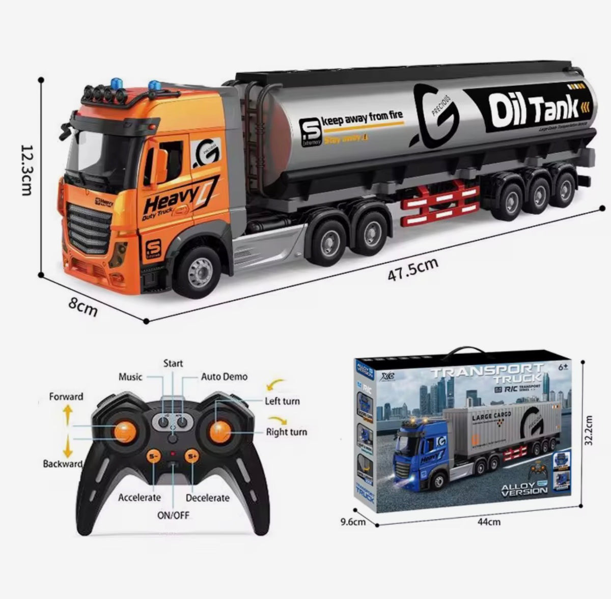 RC Oil Tanker Truck