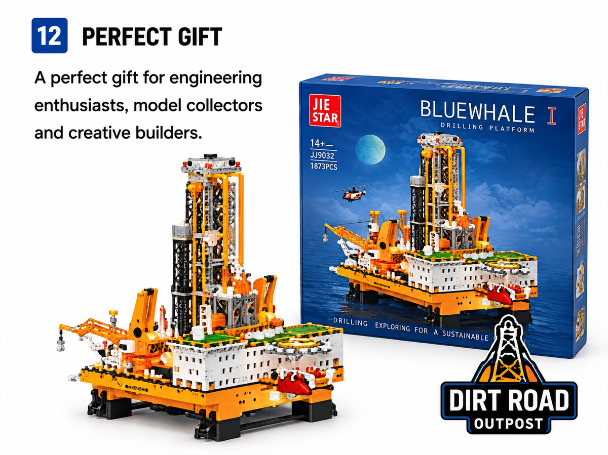 Offshore Oil Drilling Platform Building Set – 3,271     PIECES