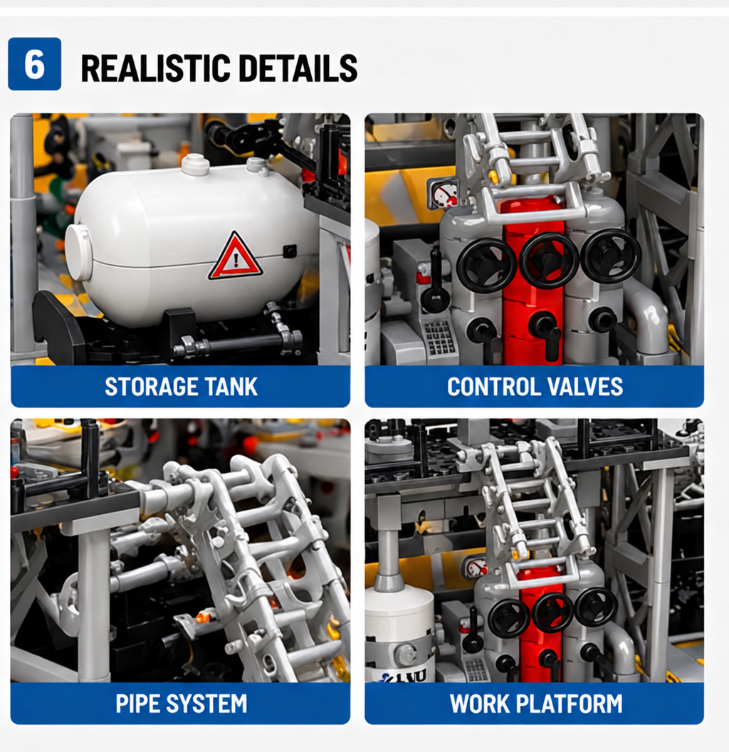 Natural Gas Storage Center Building Set