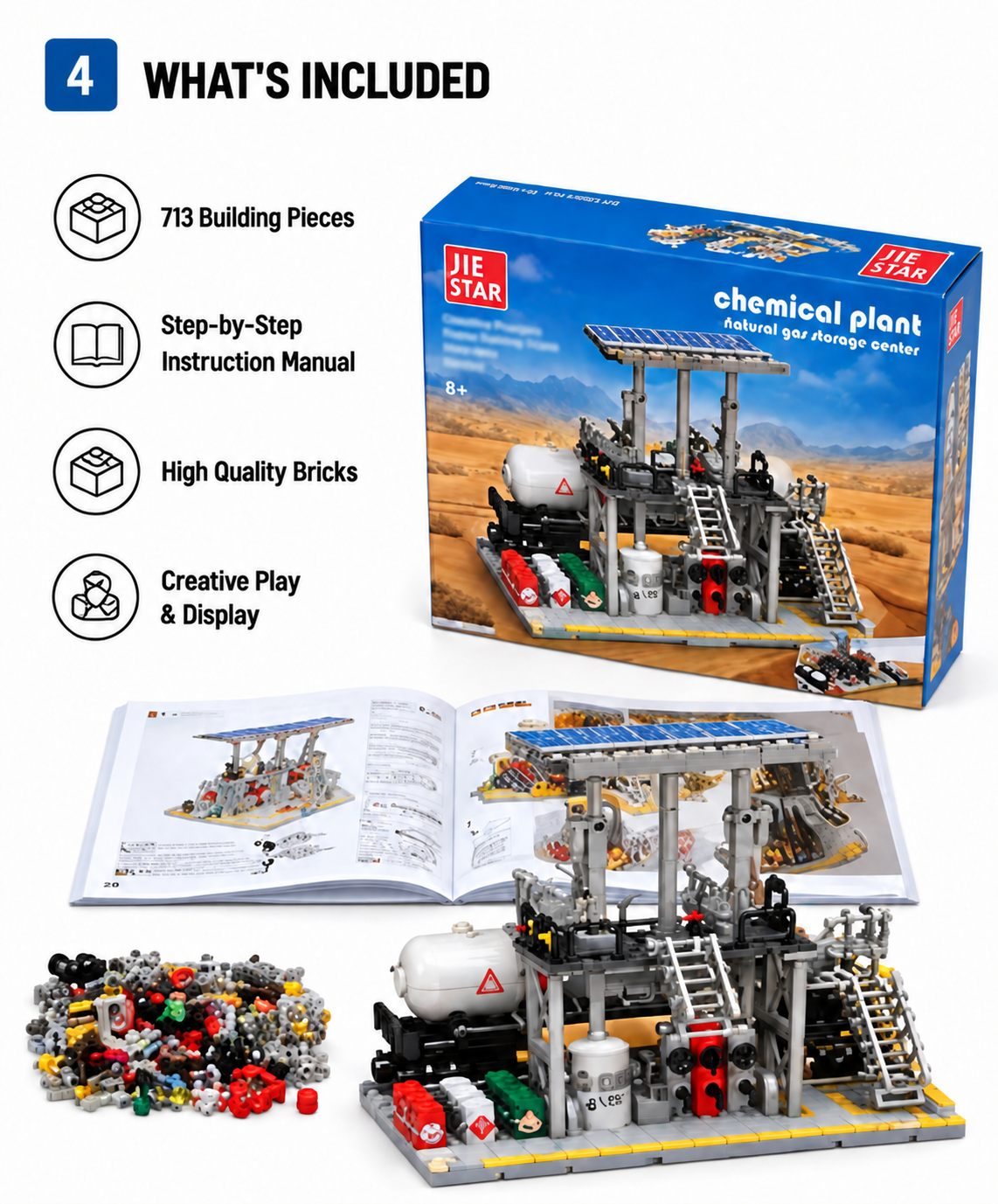 Natural Gas Storage Center Building Set