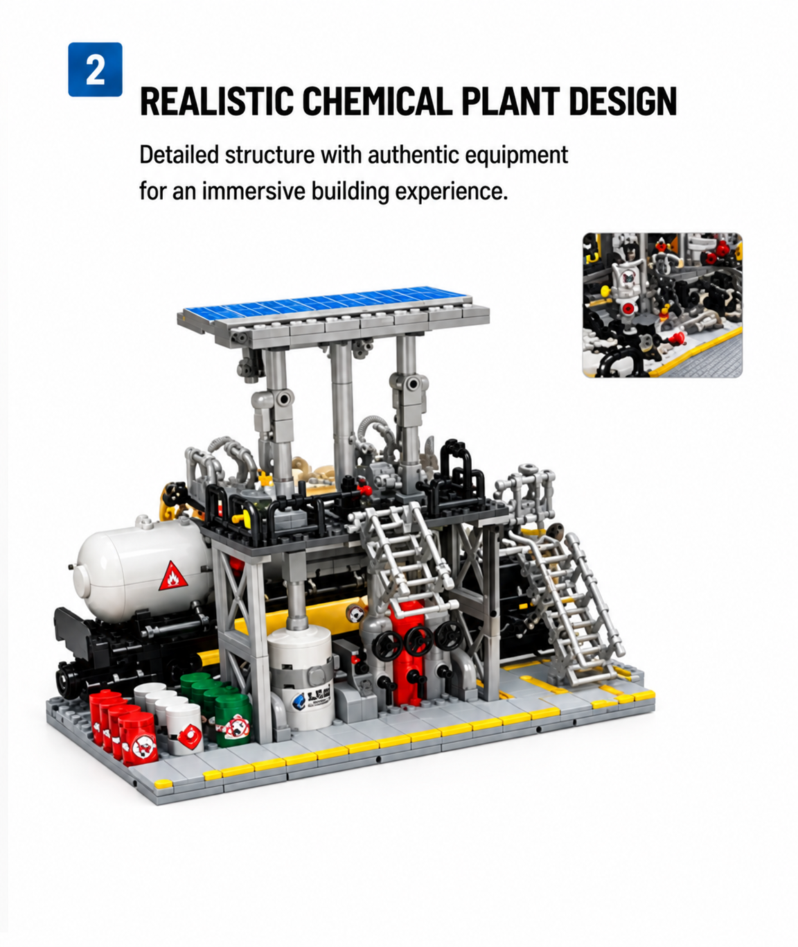 Natural Gas Storage Center Building Set