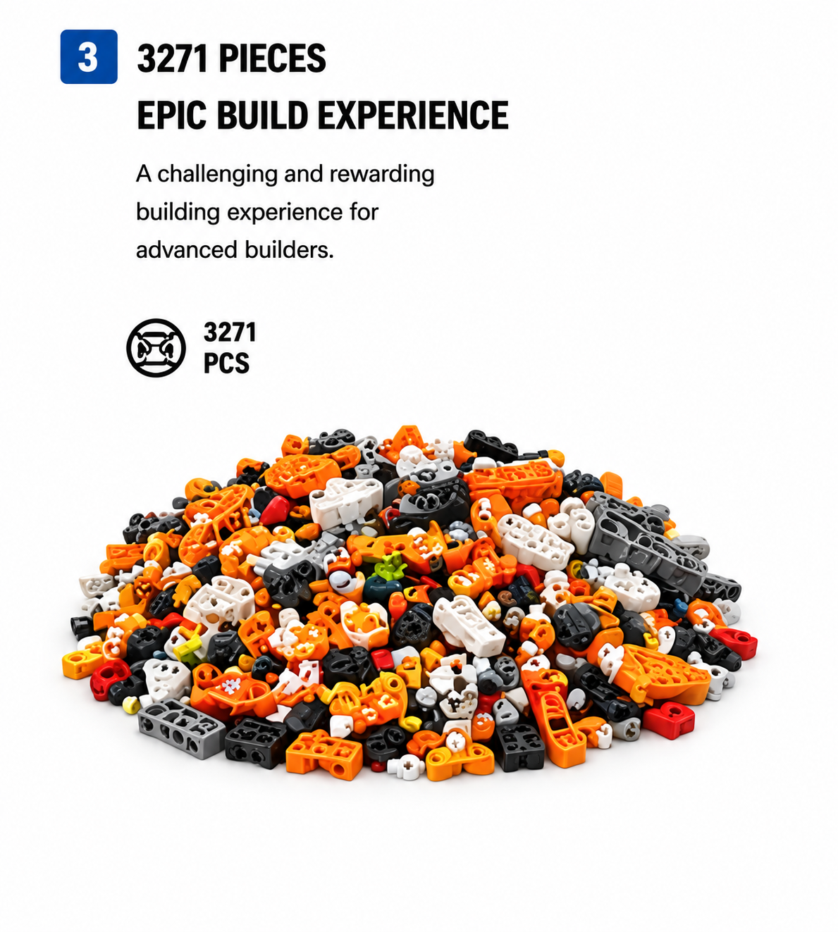 Offshore Oil Drilling Platform Building Set – 3,271     PIECES