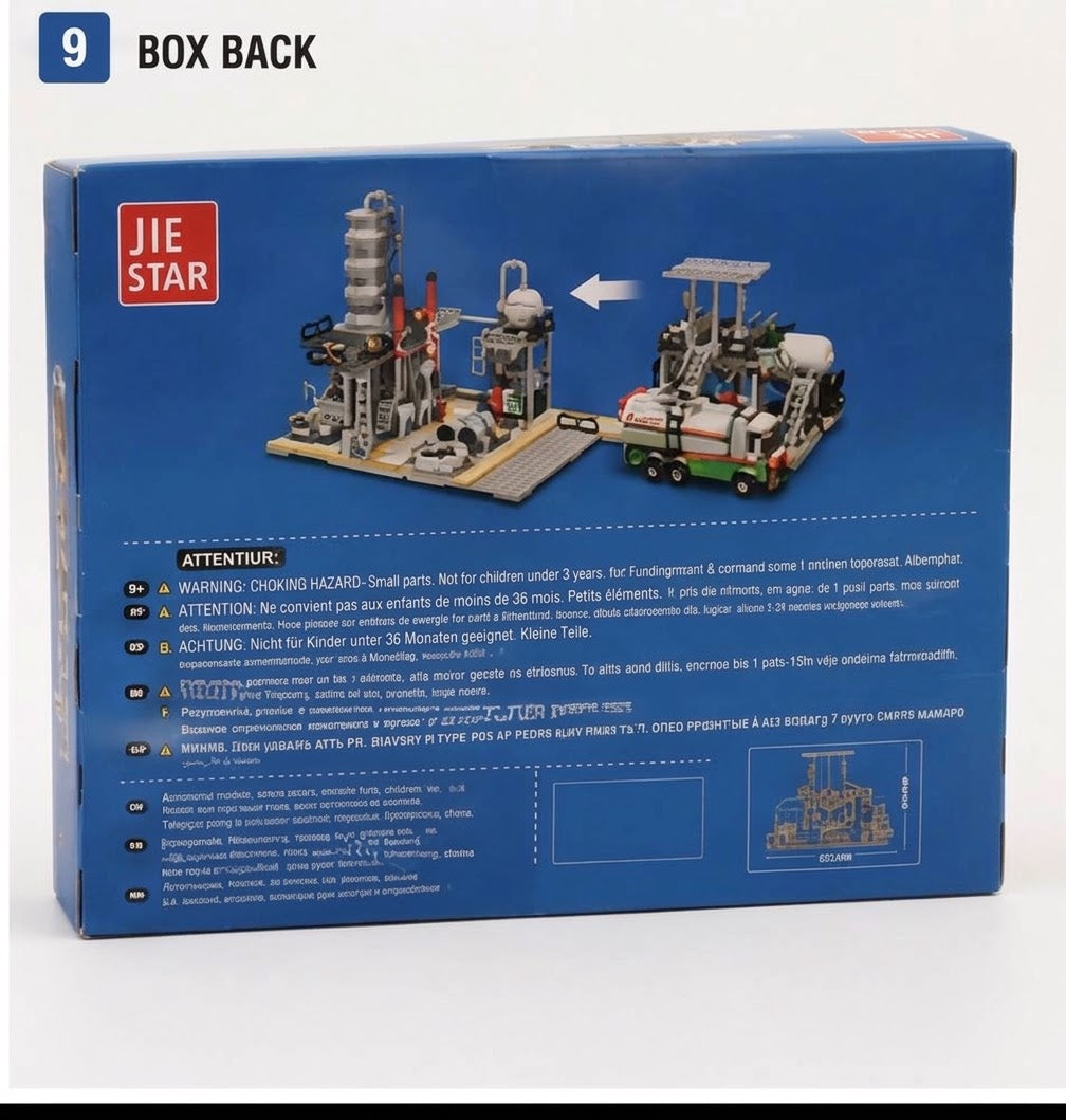 Natural Gas Storage Center Building Set