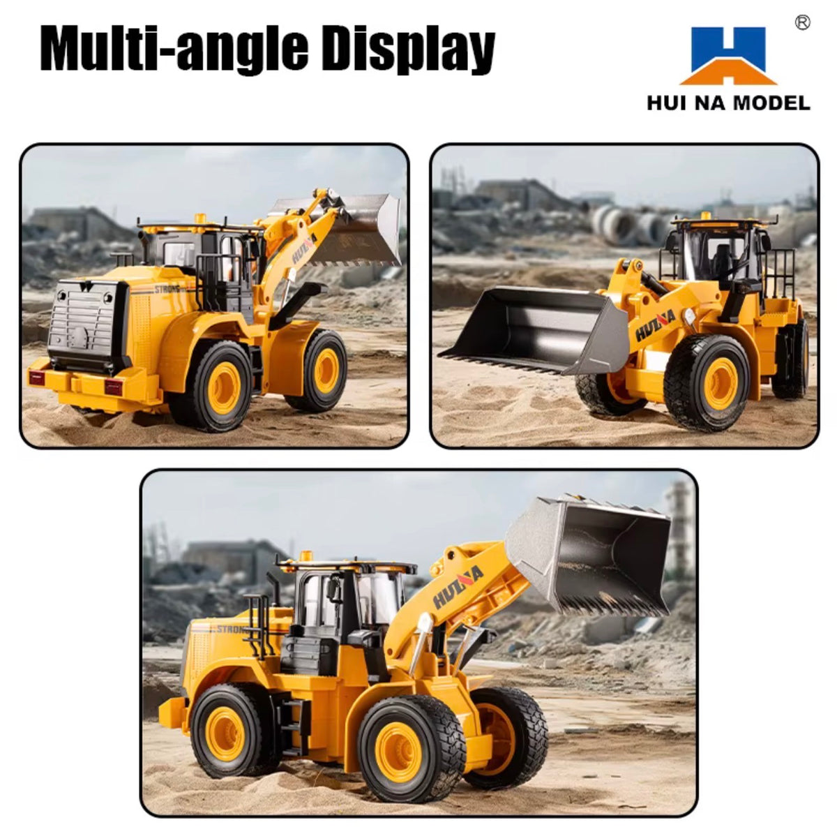 RC Wheel Loader – 1:16 Scale.