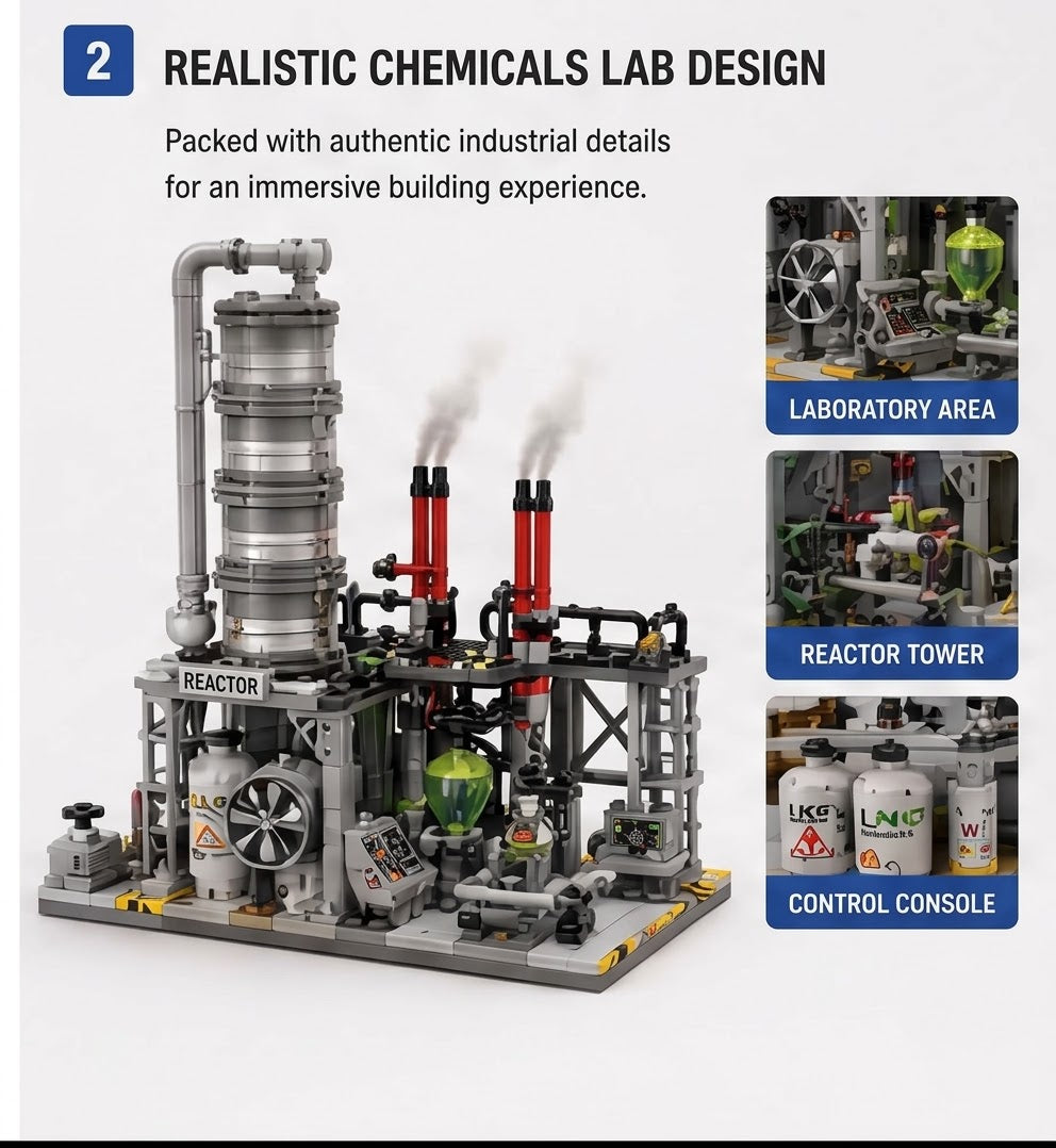 Chemical Laboratory Building Set