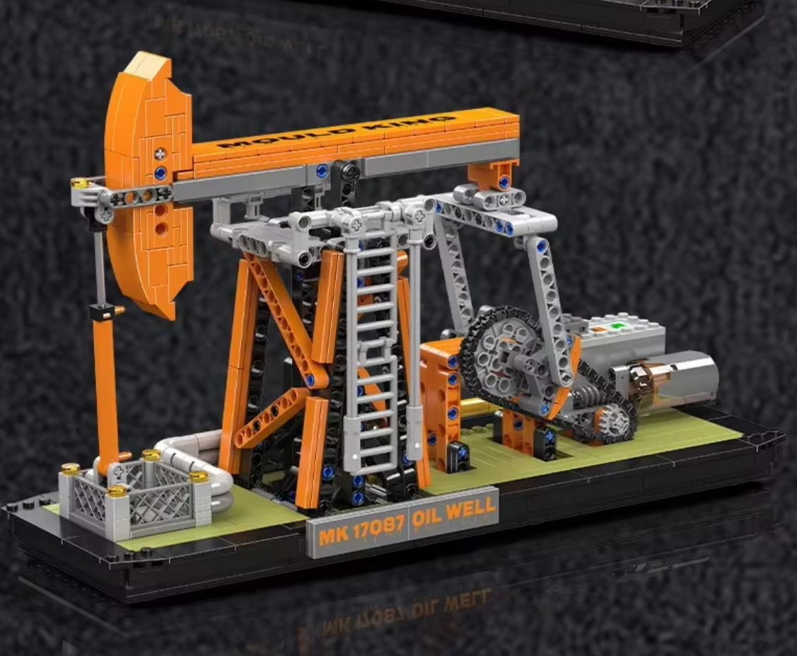 Mould King 17087 840PCS Engineering Serie Oil Well