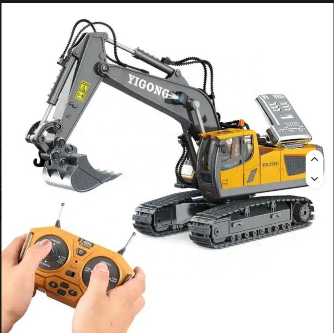 RC Excavator
11-Channel Alloy Remote Control Excavator