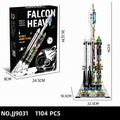 Rocket Launch Construction Building Block Sets Educational Toys Space Shuttle Adventure Building Sets