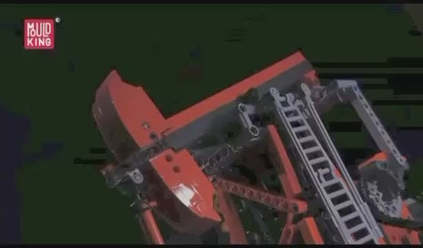 Mould King 17087 840PCS Engineering Serie Oil Well